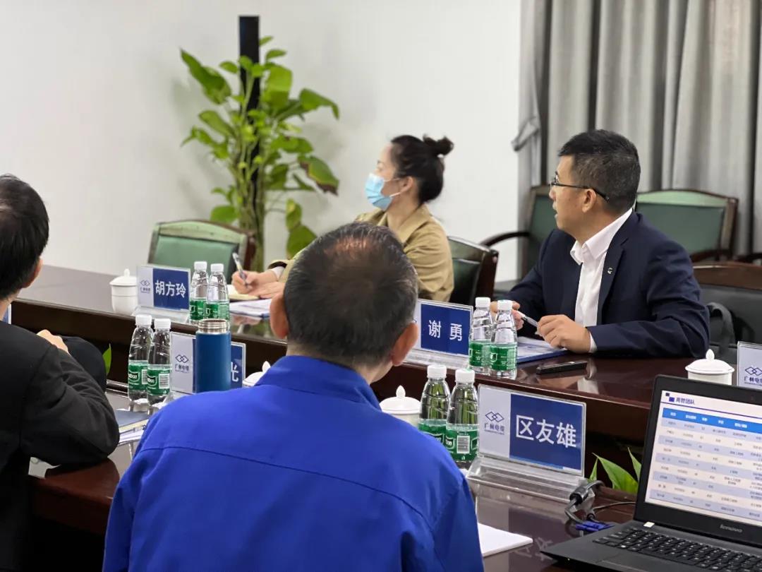 集團黨委委員、副總經理謝勇到廣州（zhōu）電纜公司調研