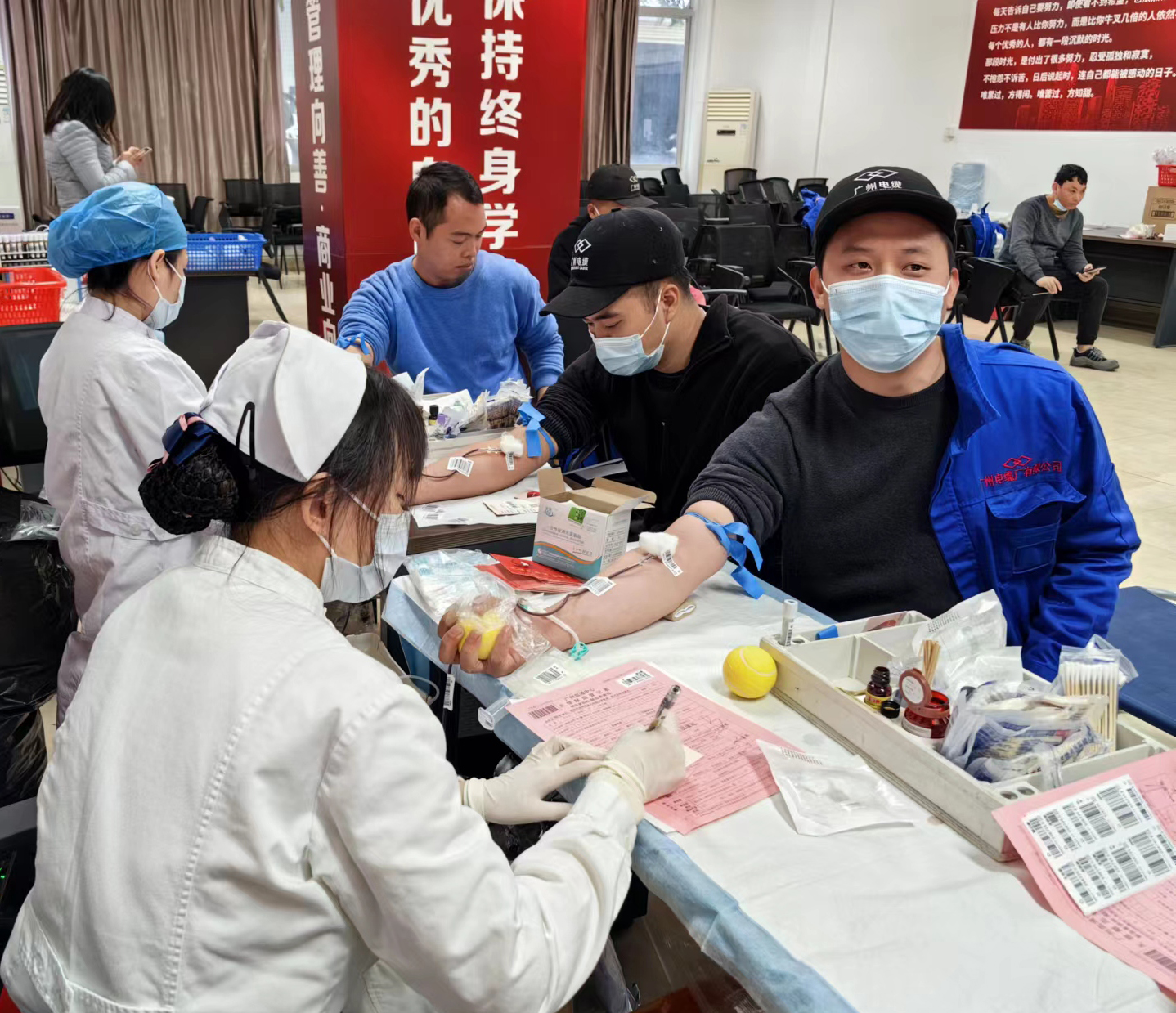 傳輸正能量｜廣州（zhōu）電纜員工（gōng）踴躍獻血護（hù）佑（yòu）生命（mìng）